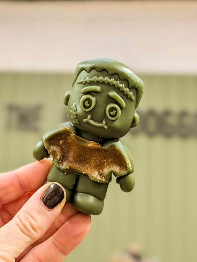 "It's Alive!" Frankenstein's Monster Veggie Chews