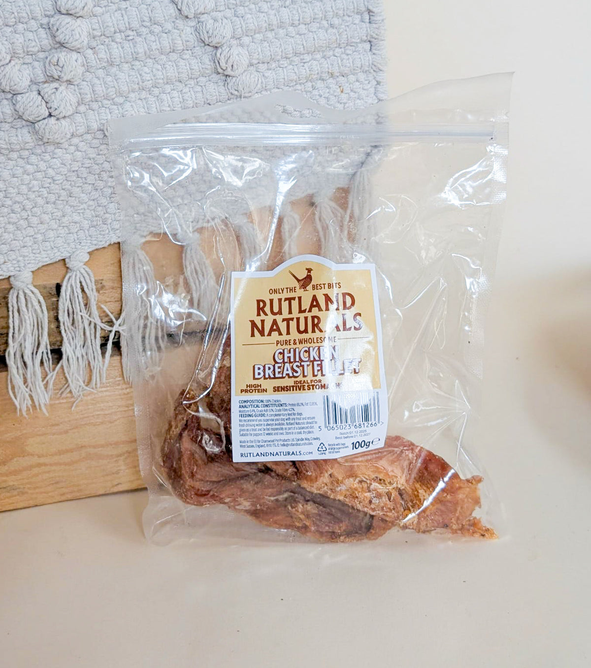 Rutland Naturals Chicken Breast Fillets (100g)