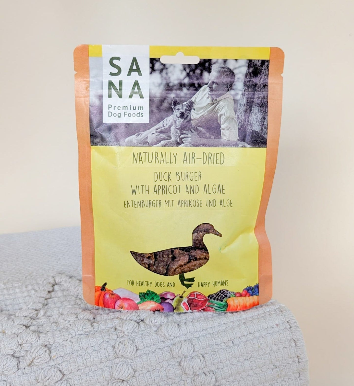 Sanadog Duck Burgers With Apricot & Algae