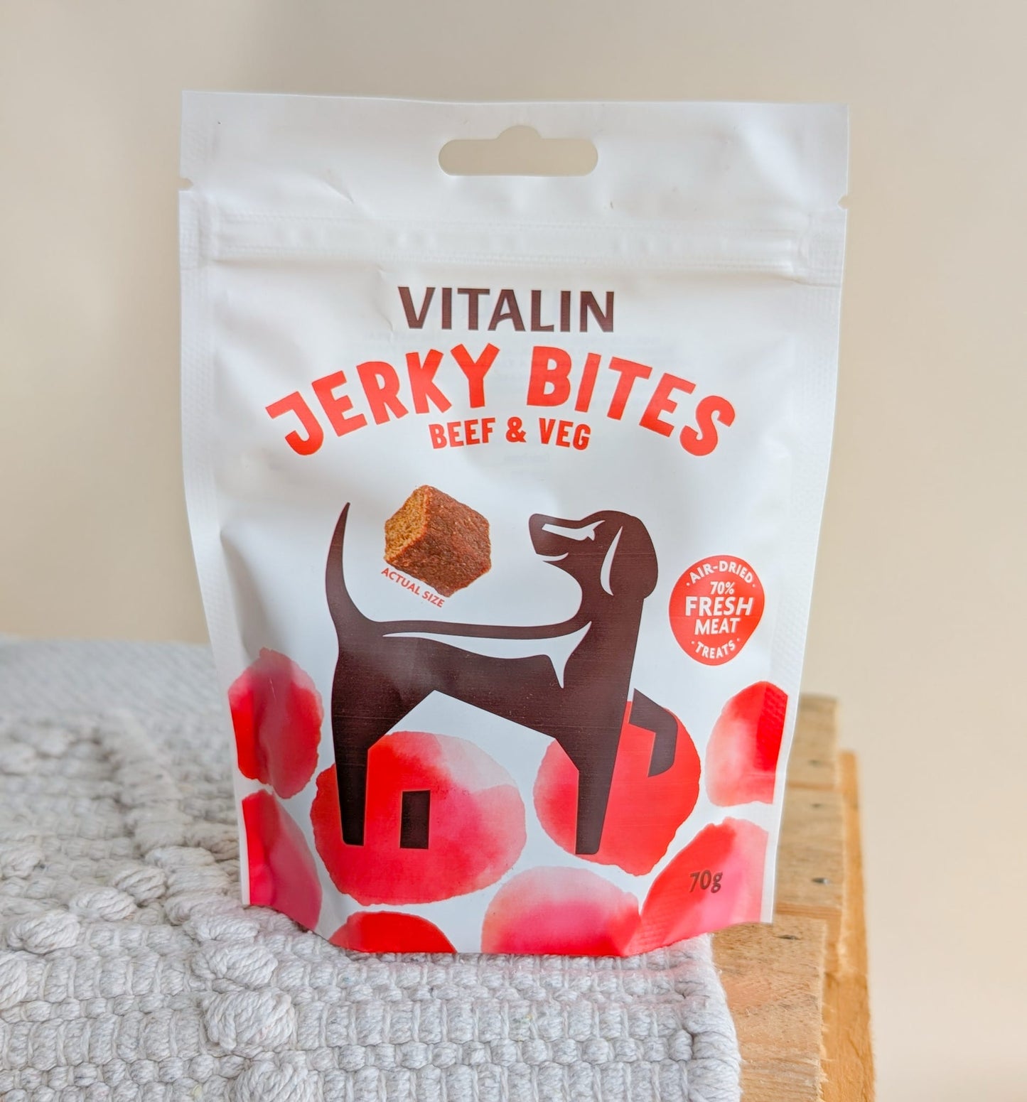 Vitalin Beef Jerky Bites