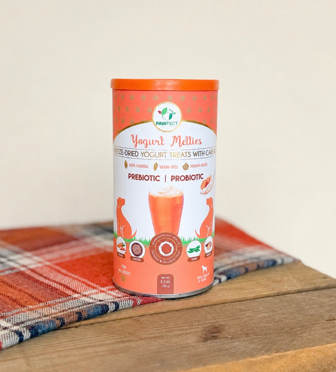 Pawfect Carrot Yogurt Melties