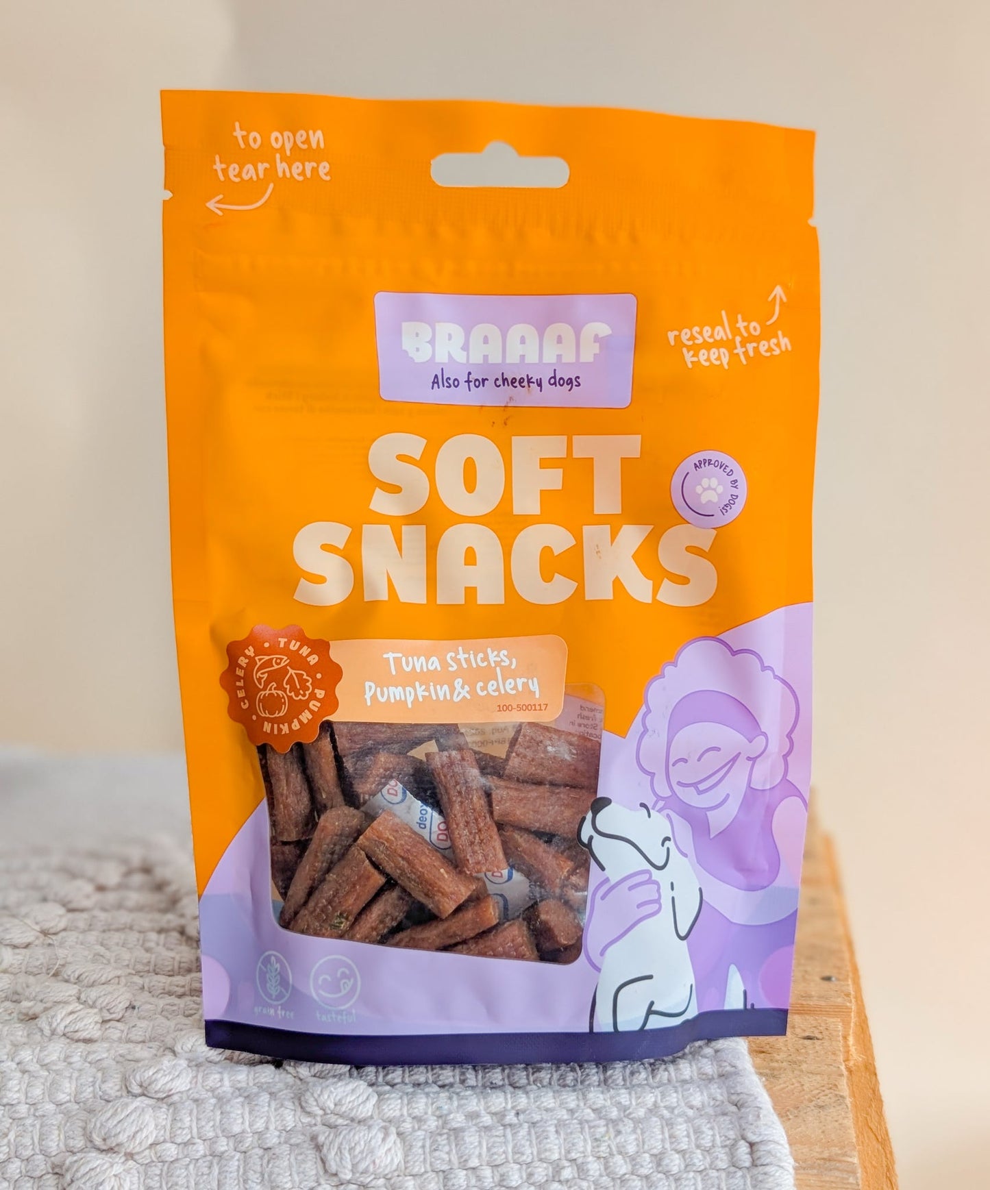 Tuna, Pumpkin & Celery Soft Snacks
