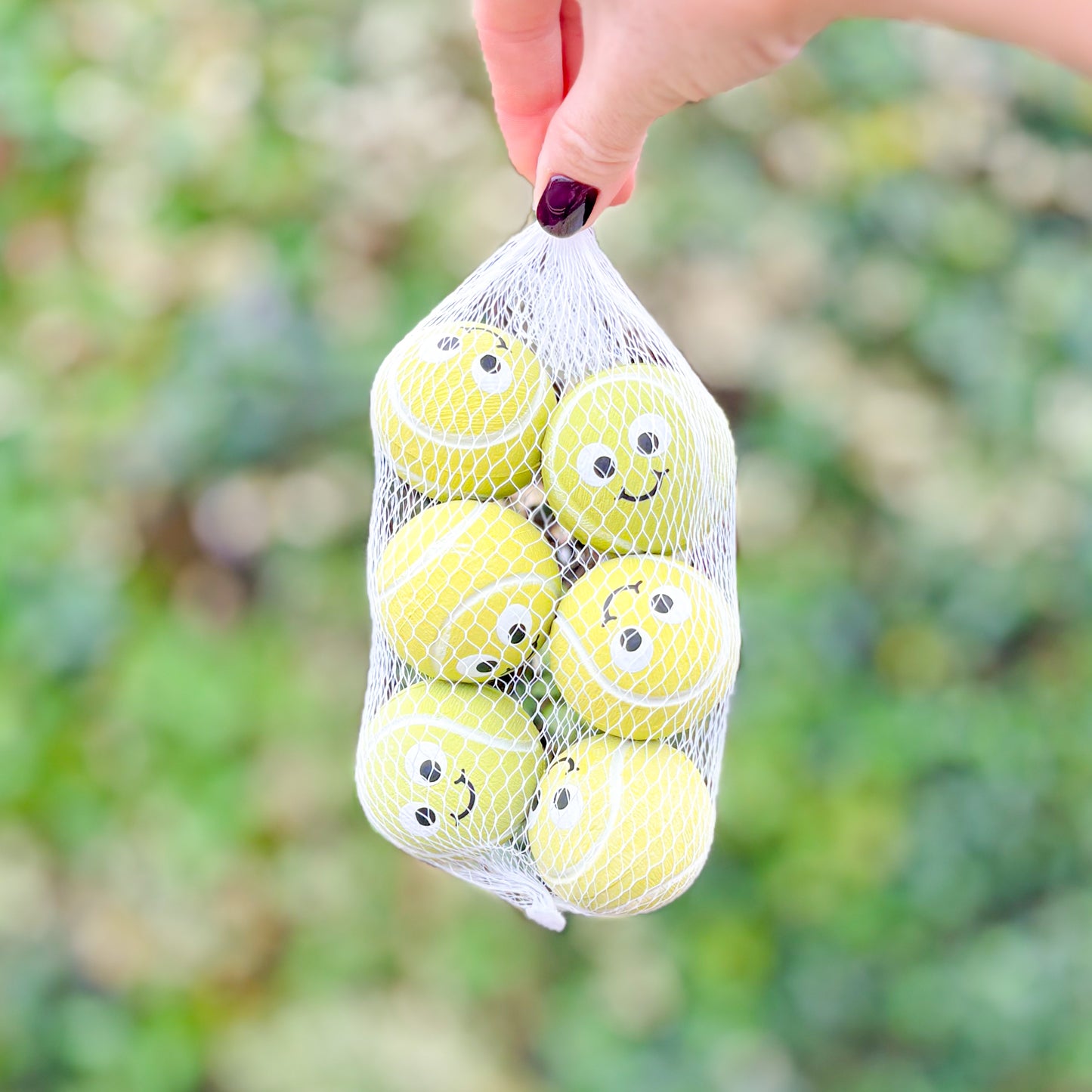 Christmas Rubber Bouncing Ball Toy | Pack of 6