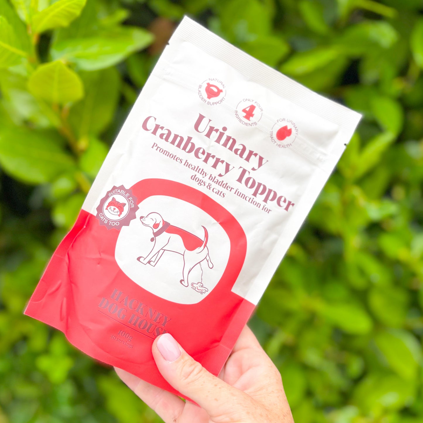 Hackney Dog House | Urinary Cranberry Topper for Dogs | 40 Servings