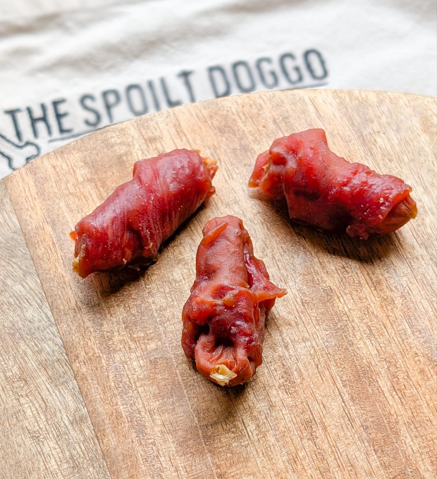 Duck Wrapped Soft Chicken Sausage