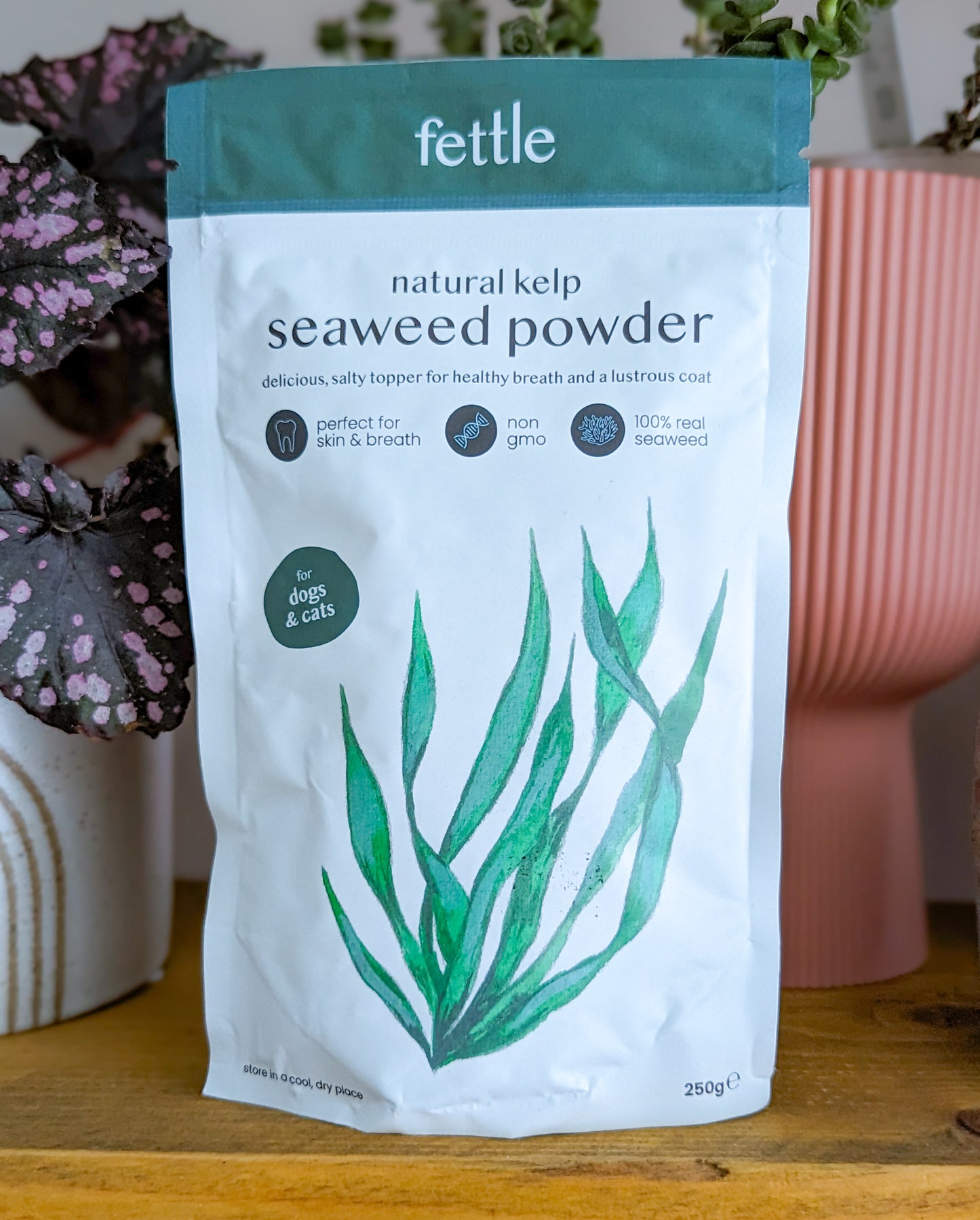 Natural Kelp Seaweed Powder For Dogs & Cats | 30 servings