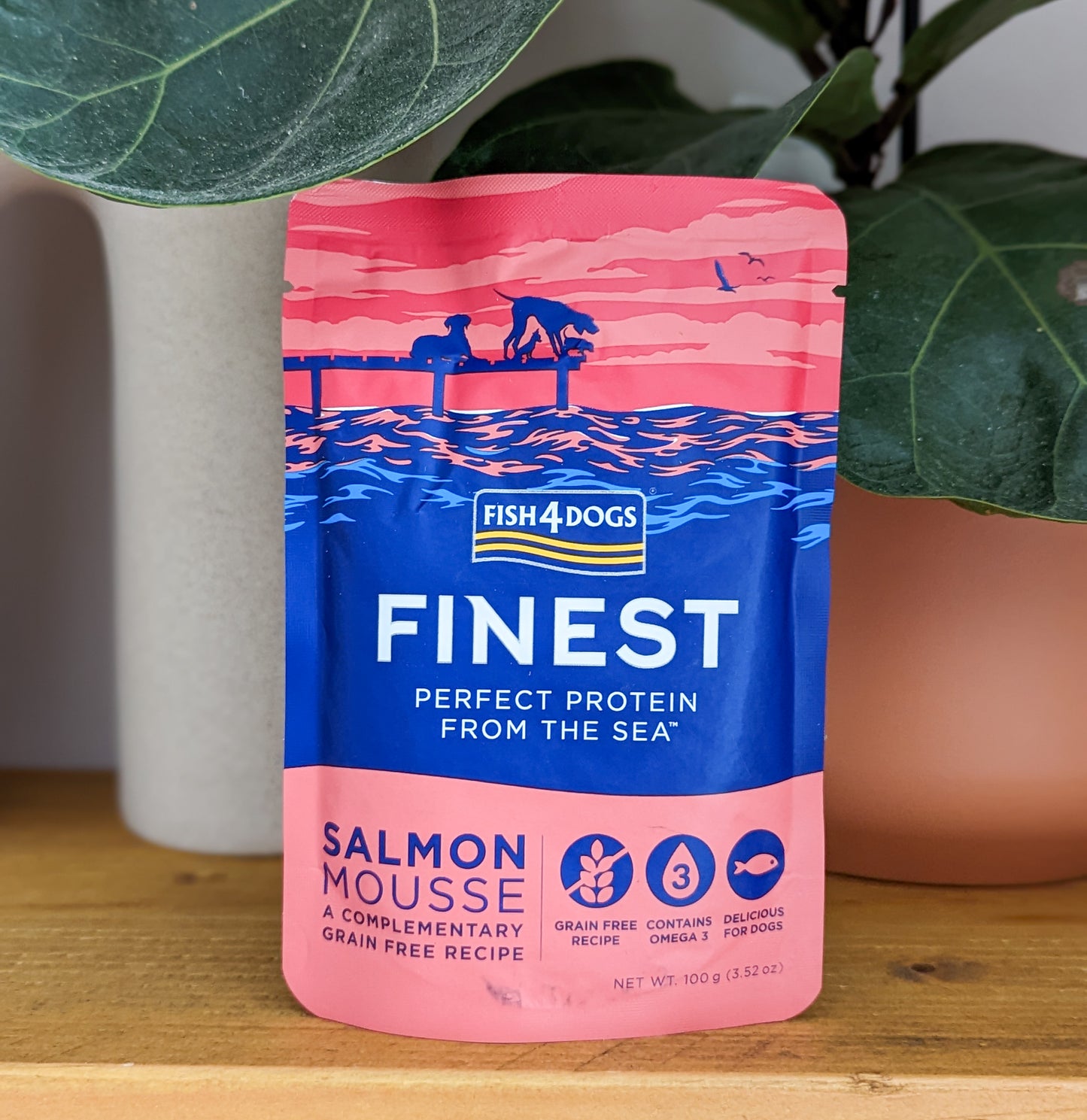 Finest Salmon Mousse | Fish4Dogs