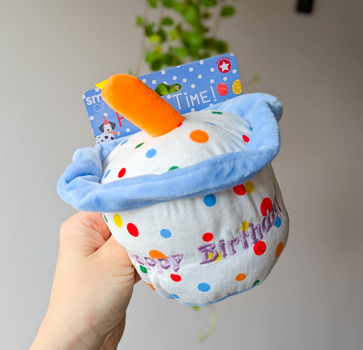 Happy Birthday Soft Cake Toy | 2 Colours