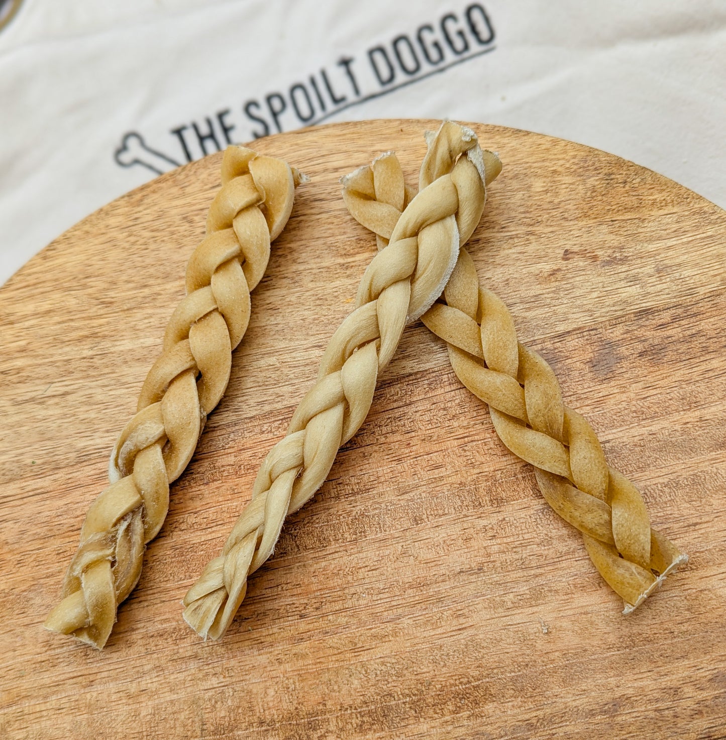 Beef Skin Braid | 15cm