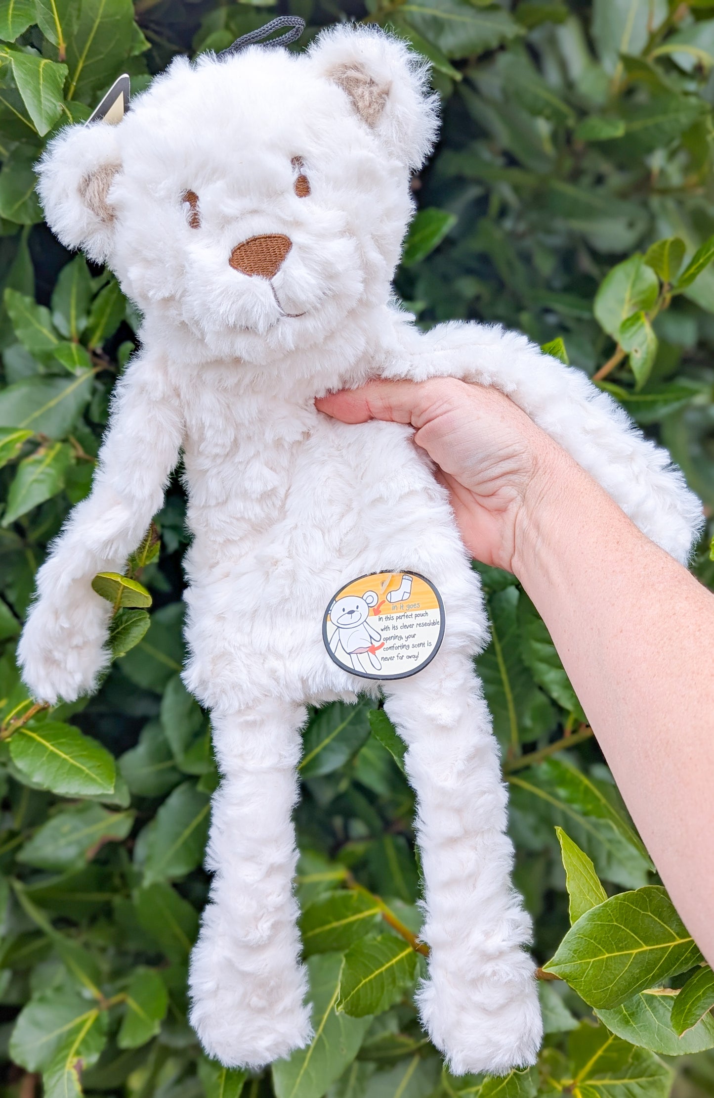 Comforting Soft & Snuggly Long Polar Bear Toy