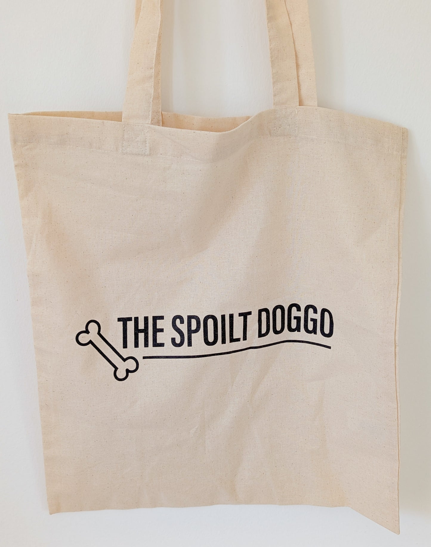 The Spoilt Doggo Premium Recycled Cotton Tote Bag