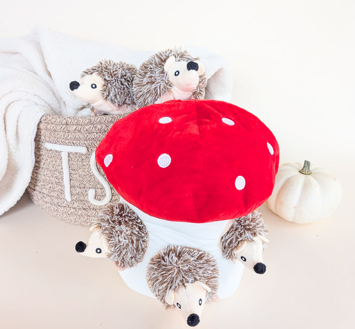 "Hedgehog Hideaway" Interactive Burrow Toy