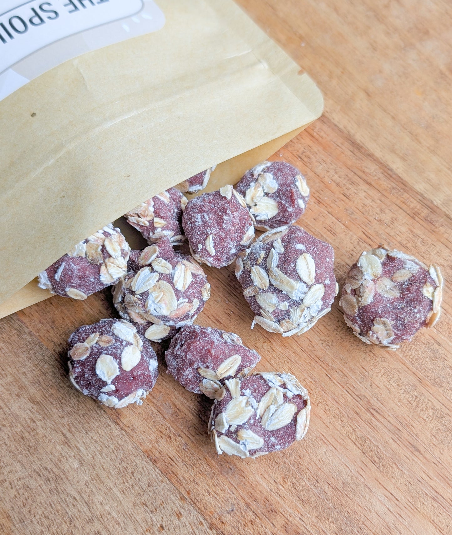 Chicken & Purple Sweet Potato Balls