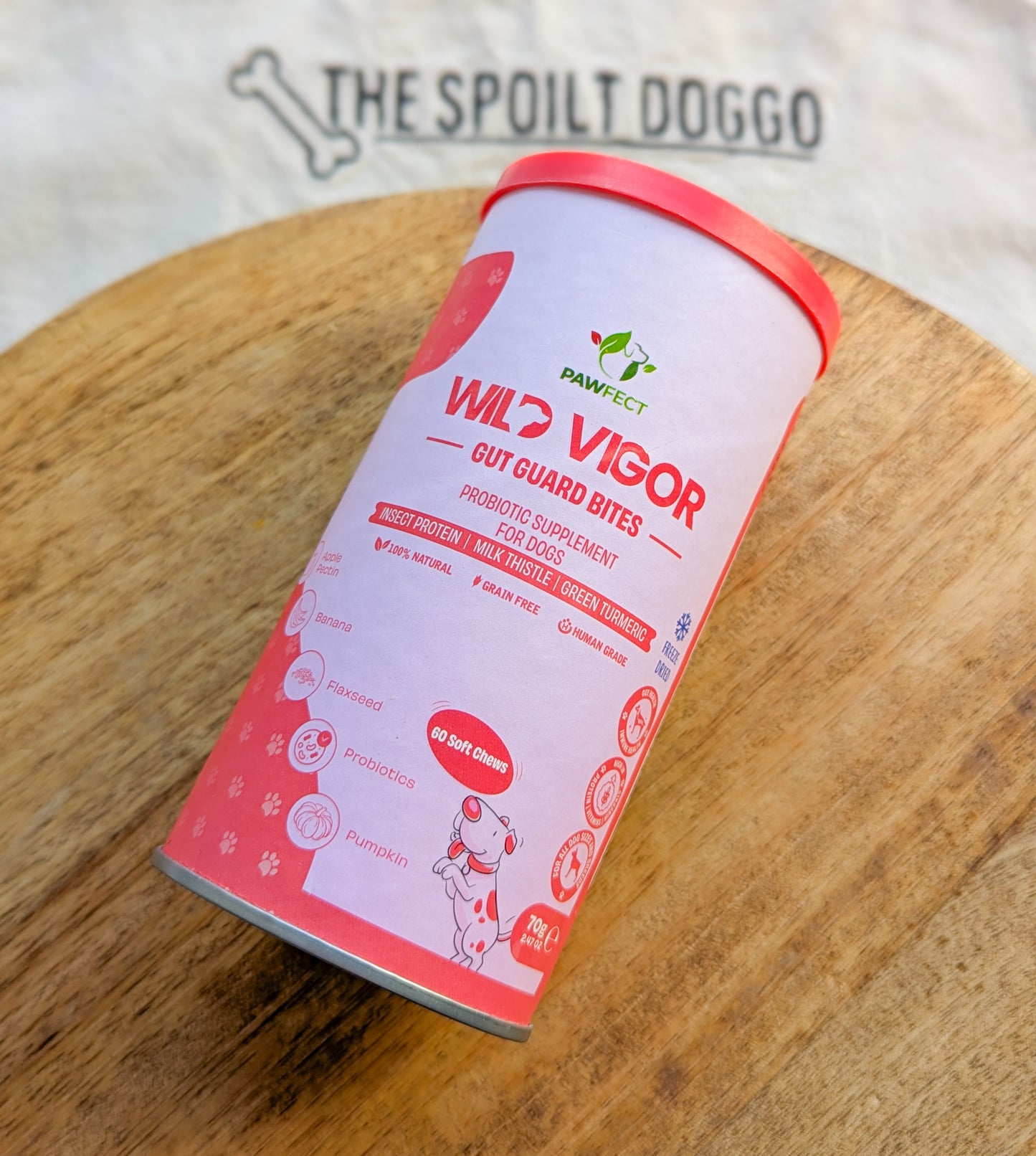 Pawfect Wild Vigor Gut Guard Bites | Digestive Health