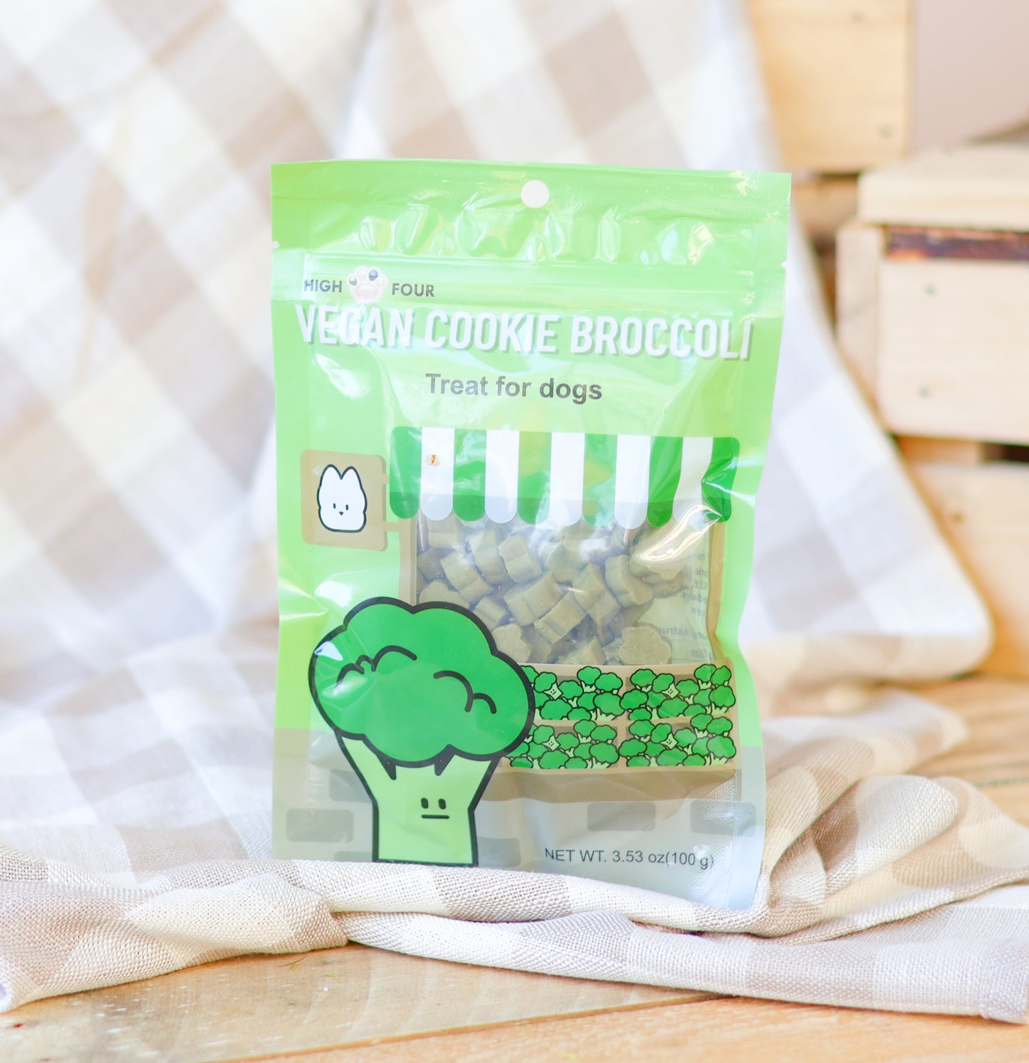 High Four | Vegan Broccoli Treats
