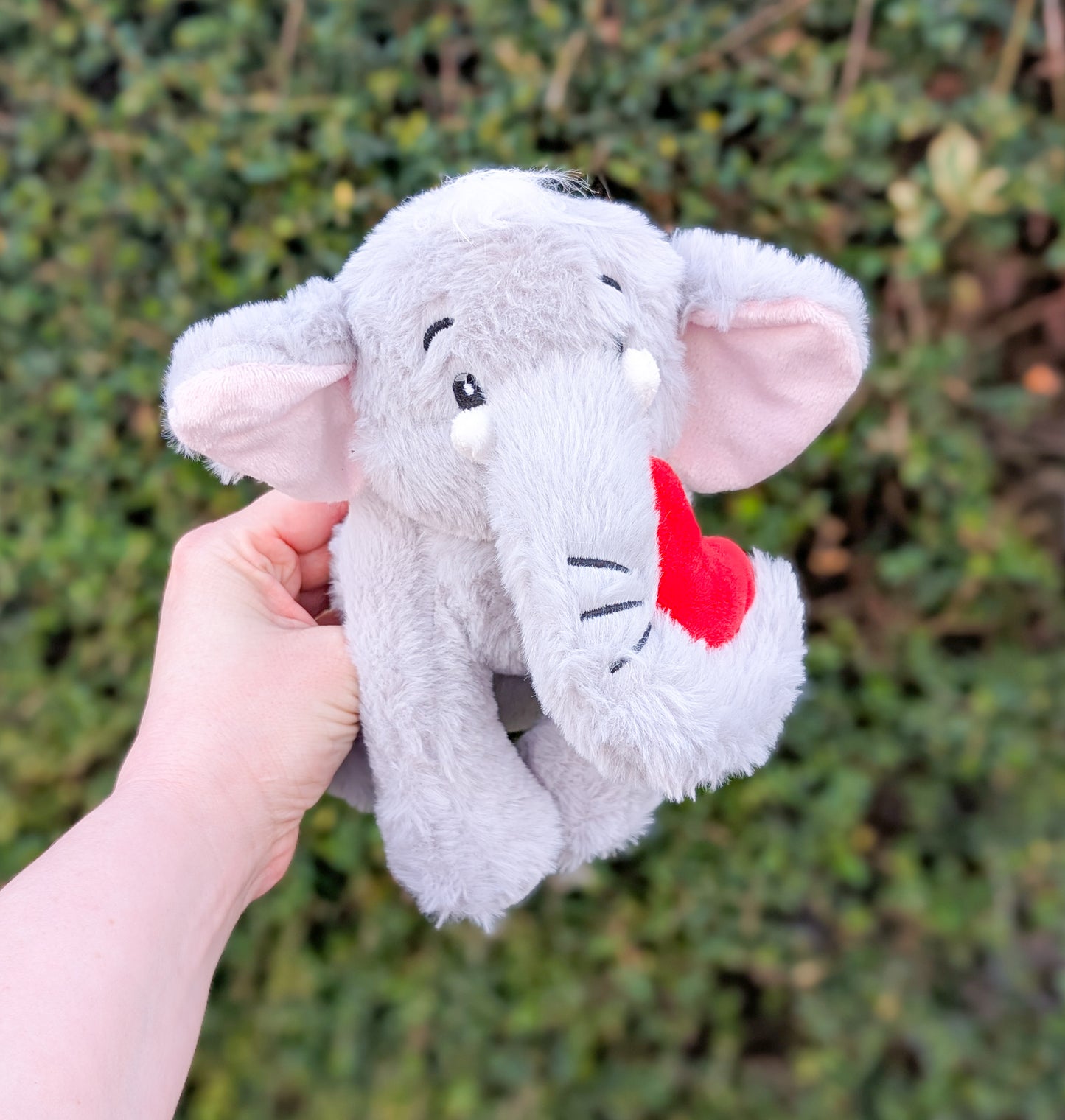 Petface Buddies | Indi Elephant with Heart Plush Toy