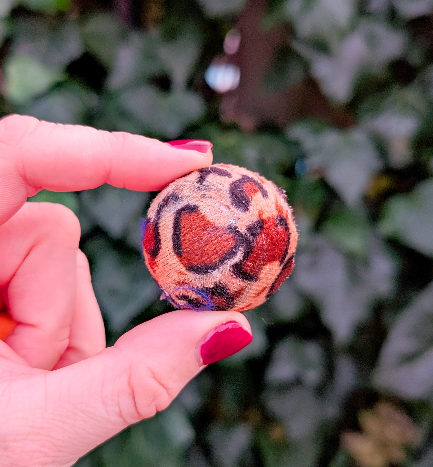 ๐โโฌ Great&Small Jungle Print Ball Cat Toy ๐