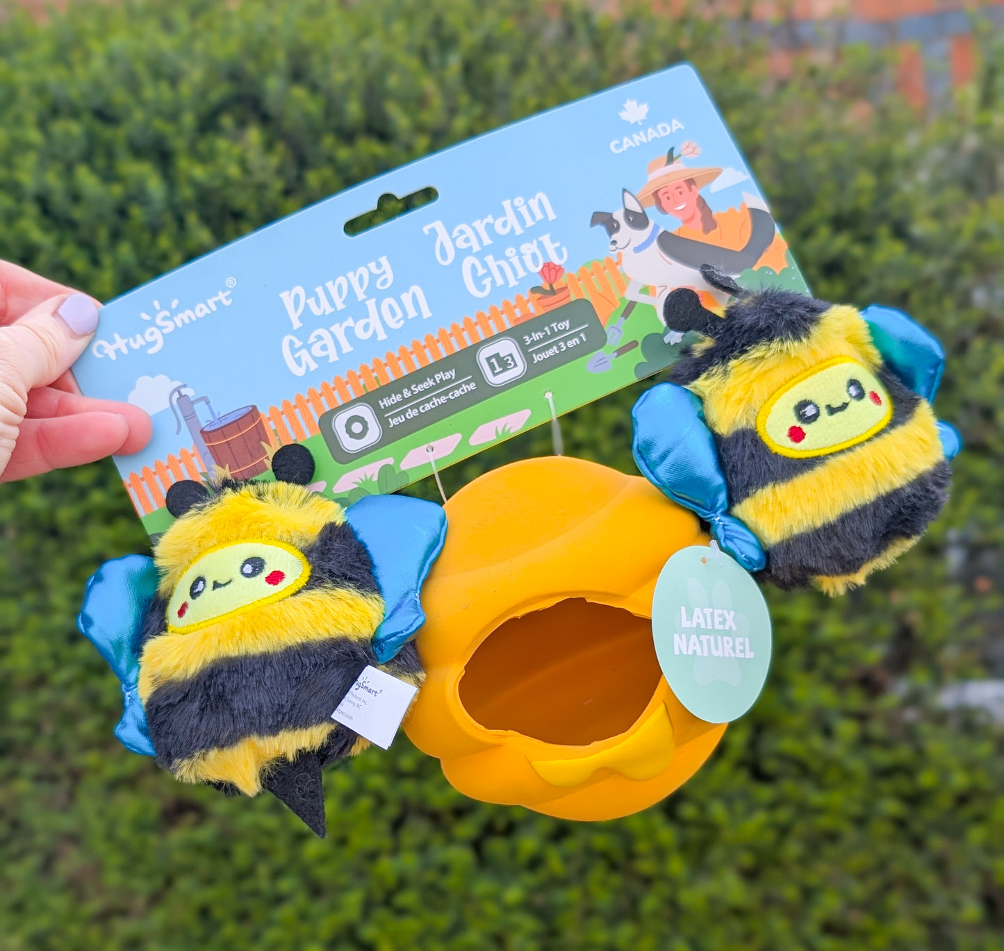 Hugsmart Puppy Garden | Buzz n' Hide Interactive Toy