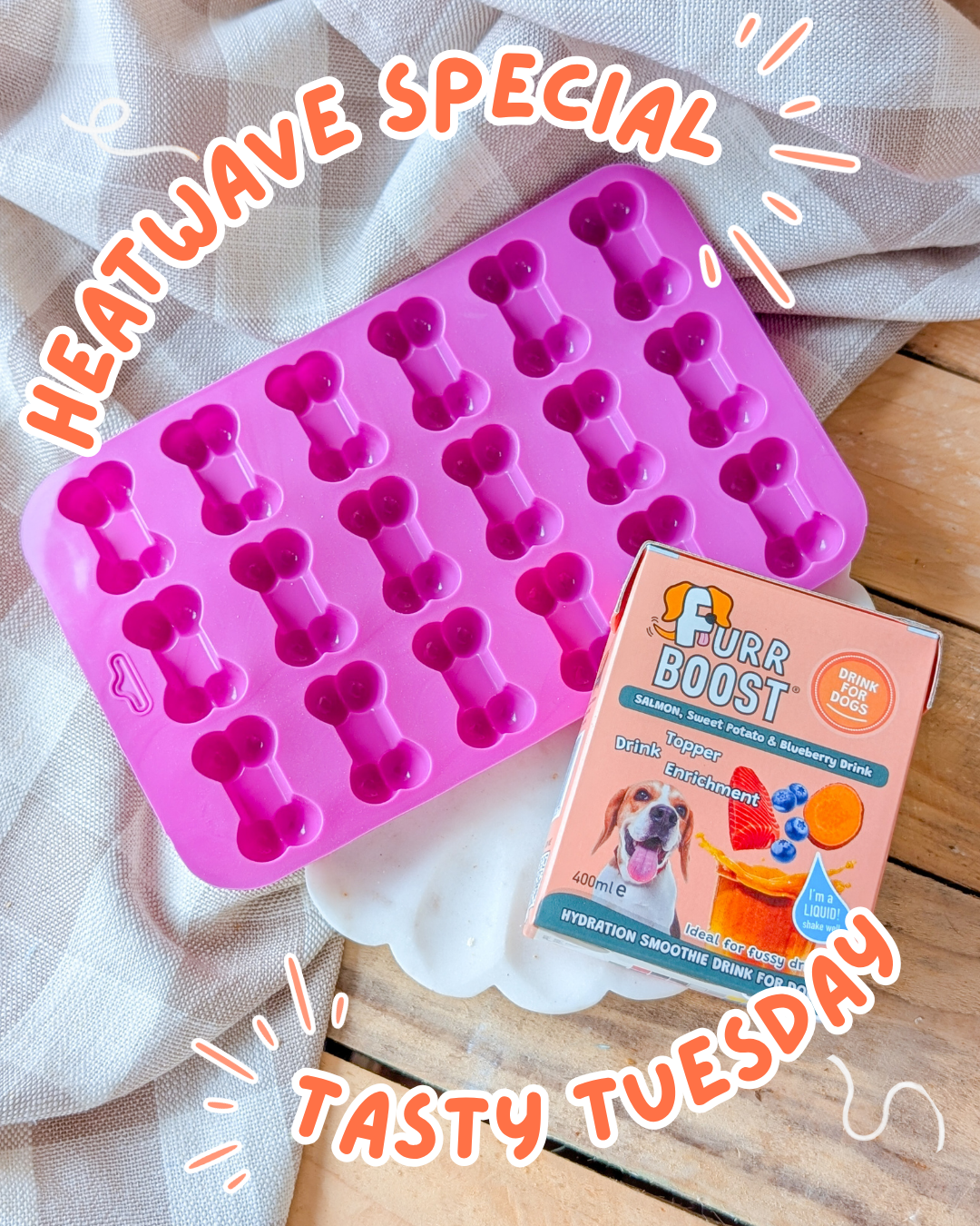 Tasty Tuesday: Heatwave Special ☀️ | Moulds & Furr Boost | RRP £7.50