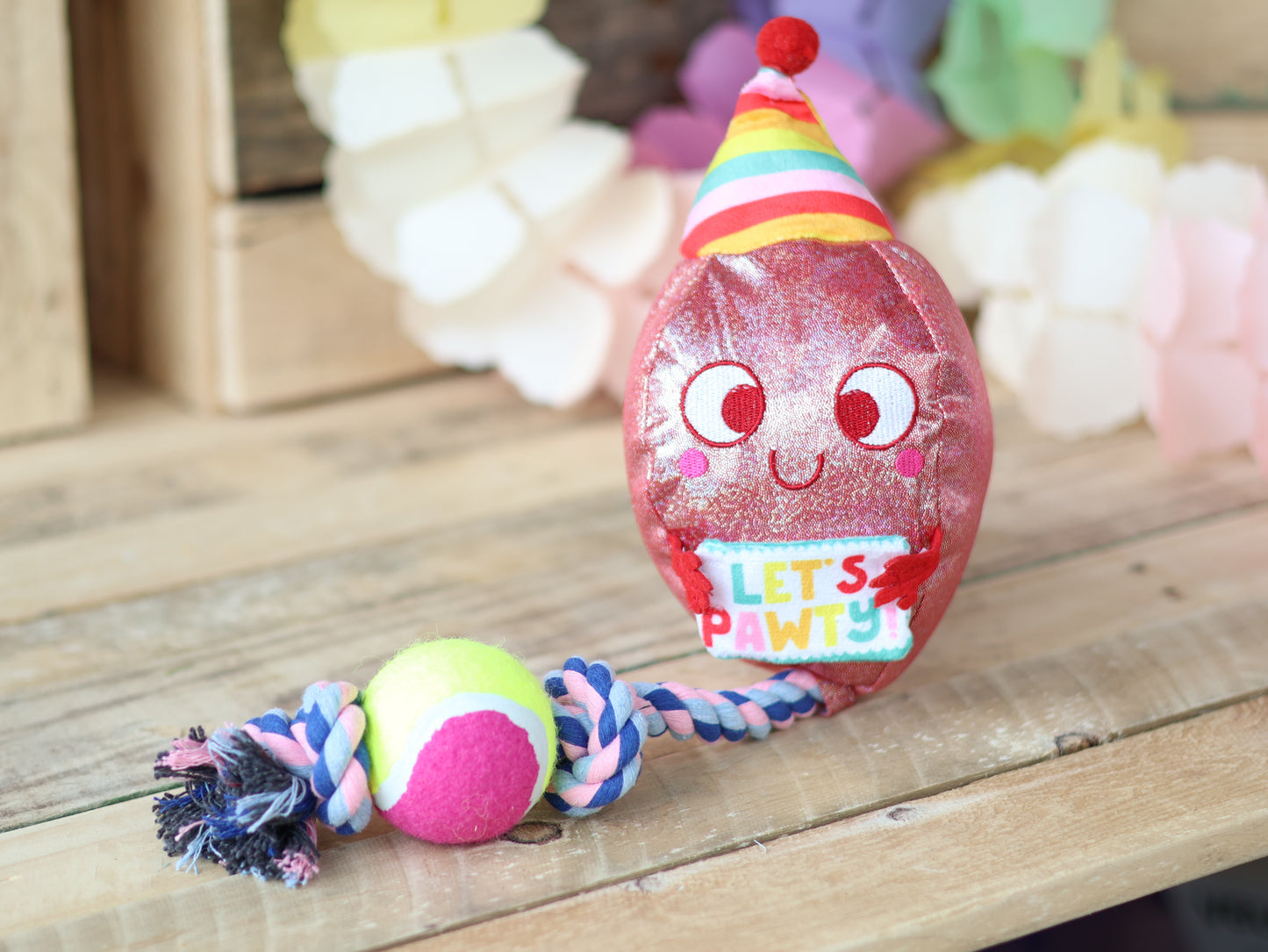 Let's Pawty Birthday Sparkle Balloon
