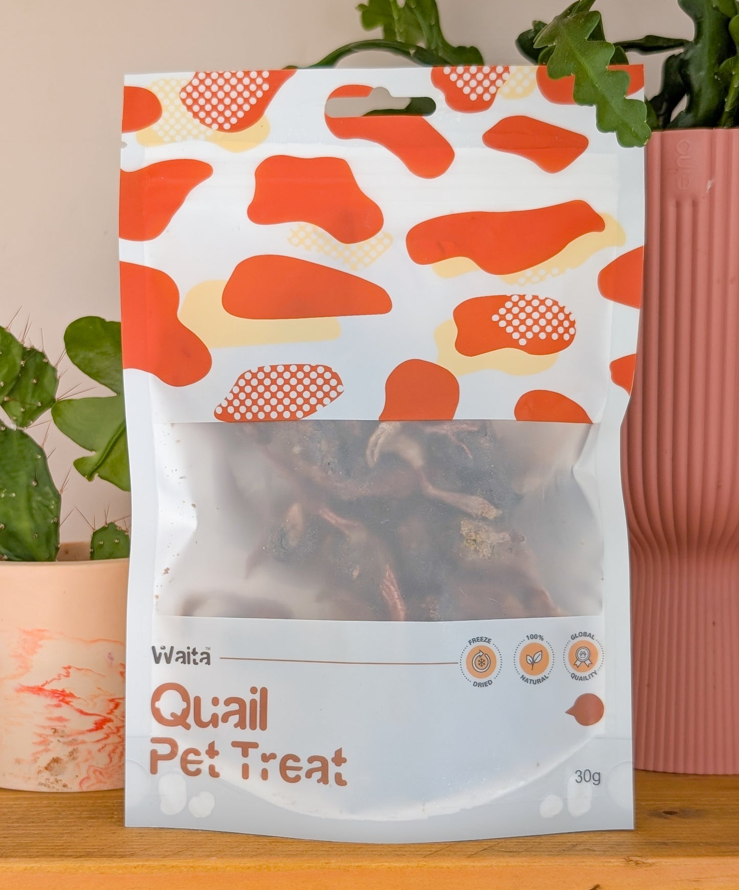 Waita Freeze-Dried Quail Whole Pieces