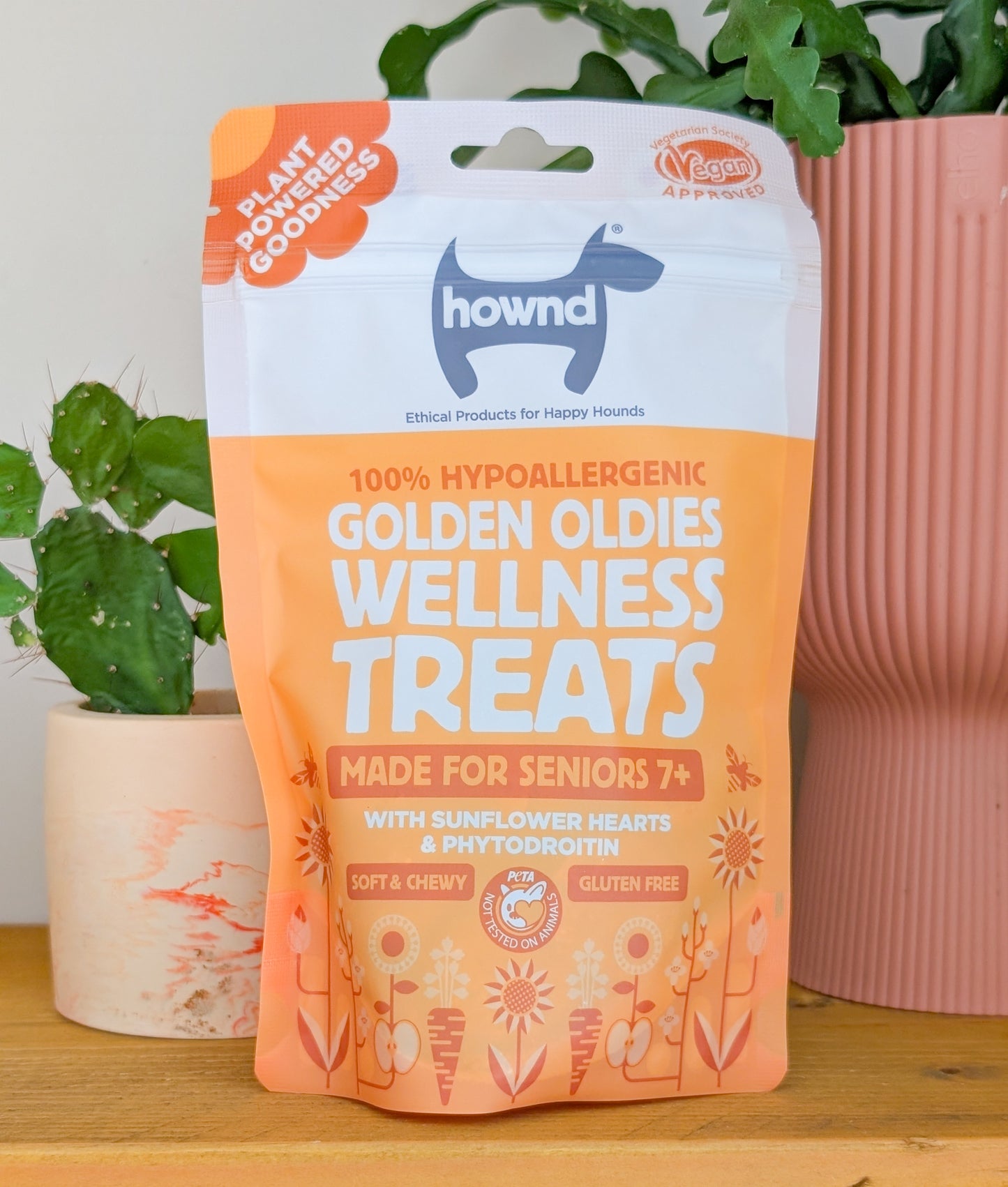Hownd Plant Based Hypoallergenic Wellness Treats | Golden Oldies