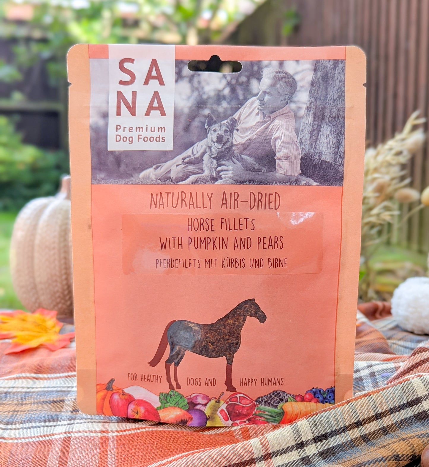 SANADOG | Horse Fillets with Pumpkin and Pears