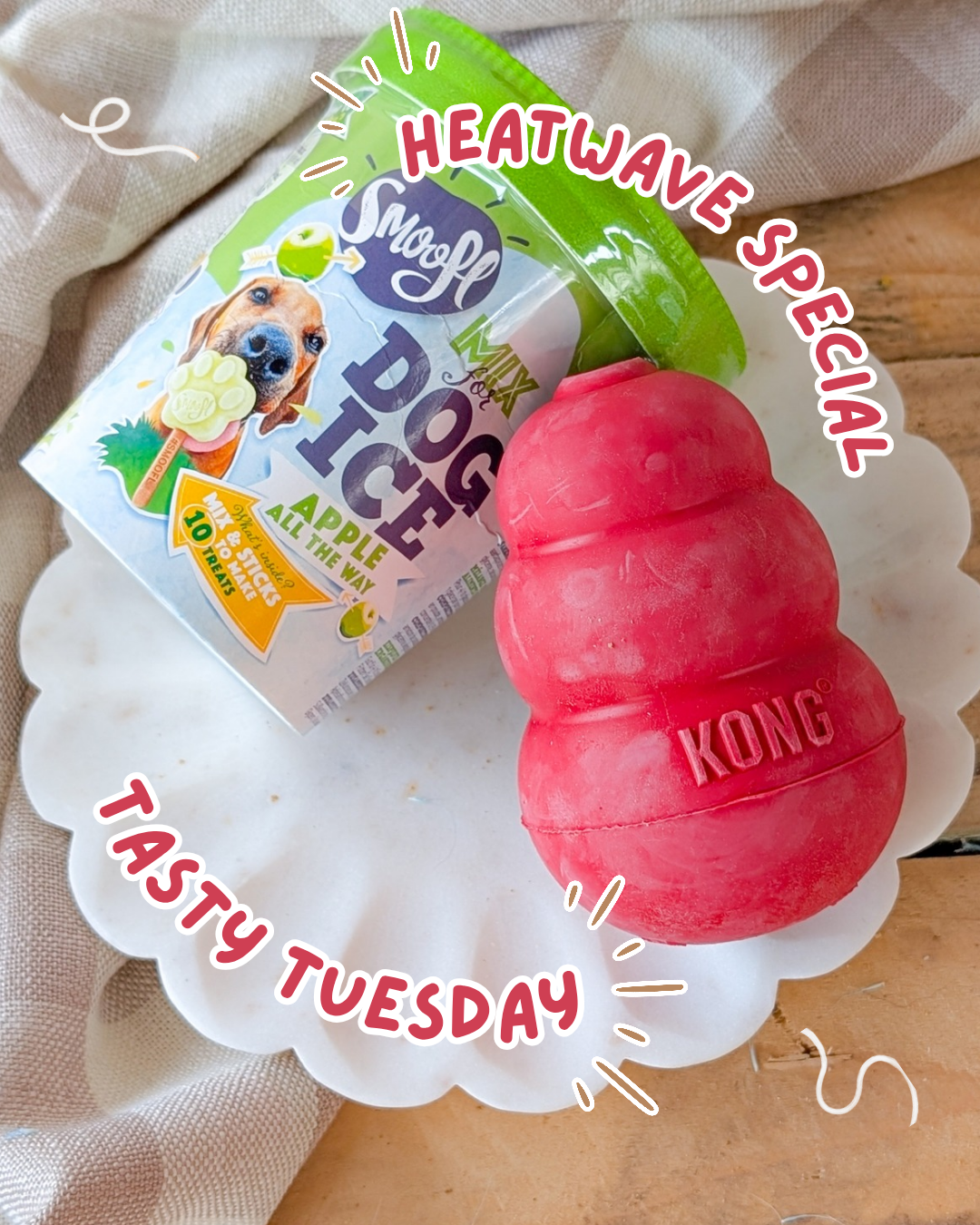 Tasty Tuesday: Heatwave Special | 🍨 Smoofl Ice Cream & Large Kong | RRP £16.50