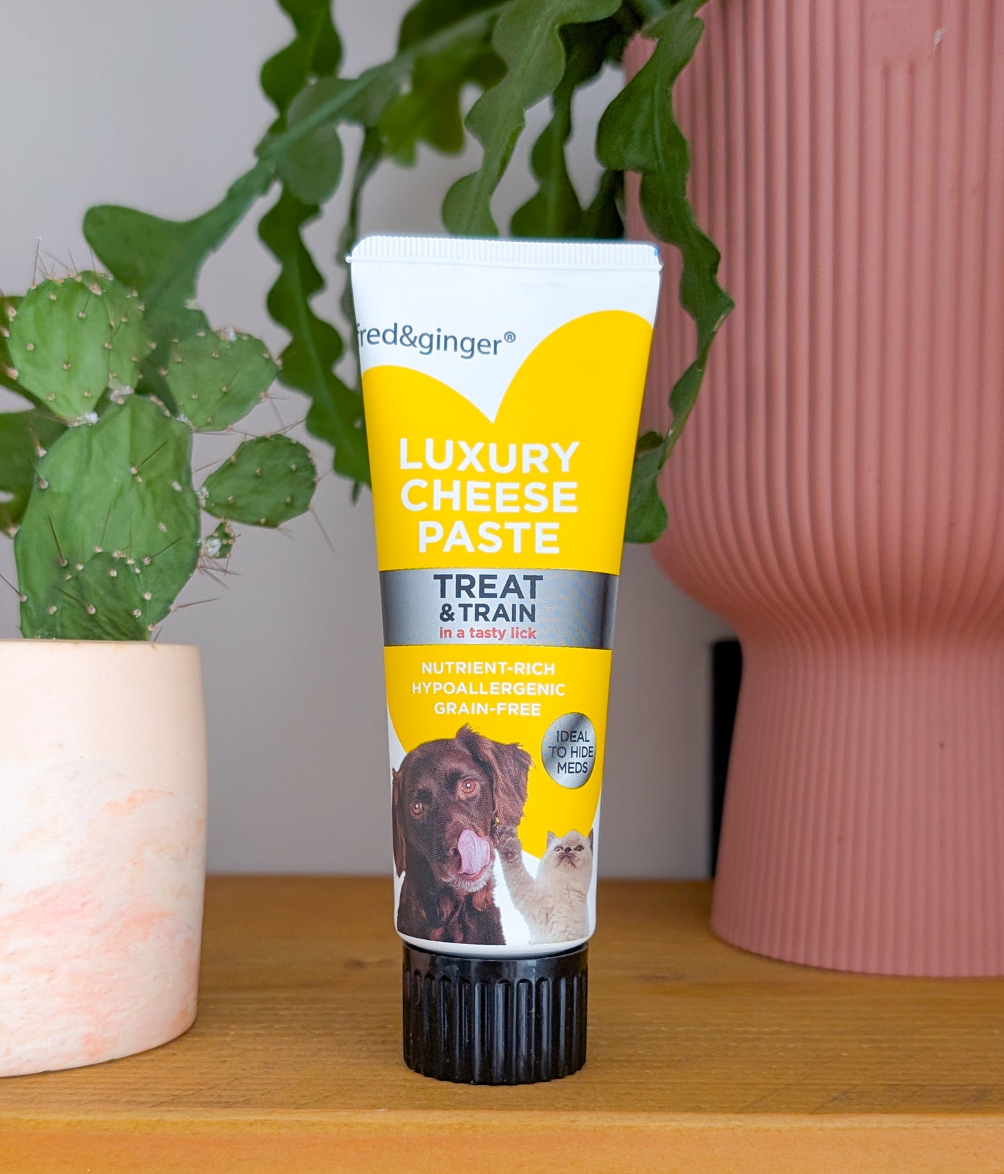 Fred & Ginger Luxury Cheese Paste For Dogs & Cats