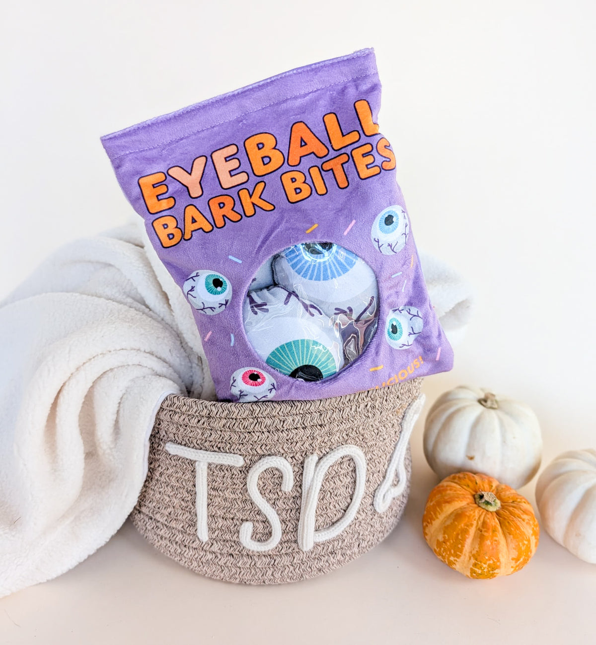"Eyeball Bark Bites" Hide & Seek Toy