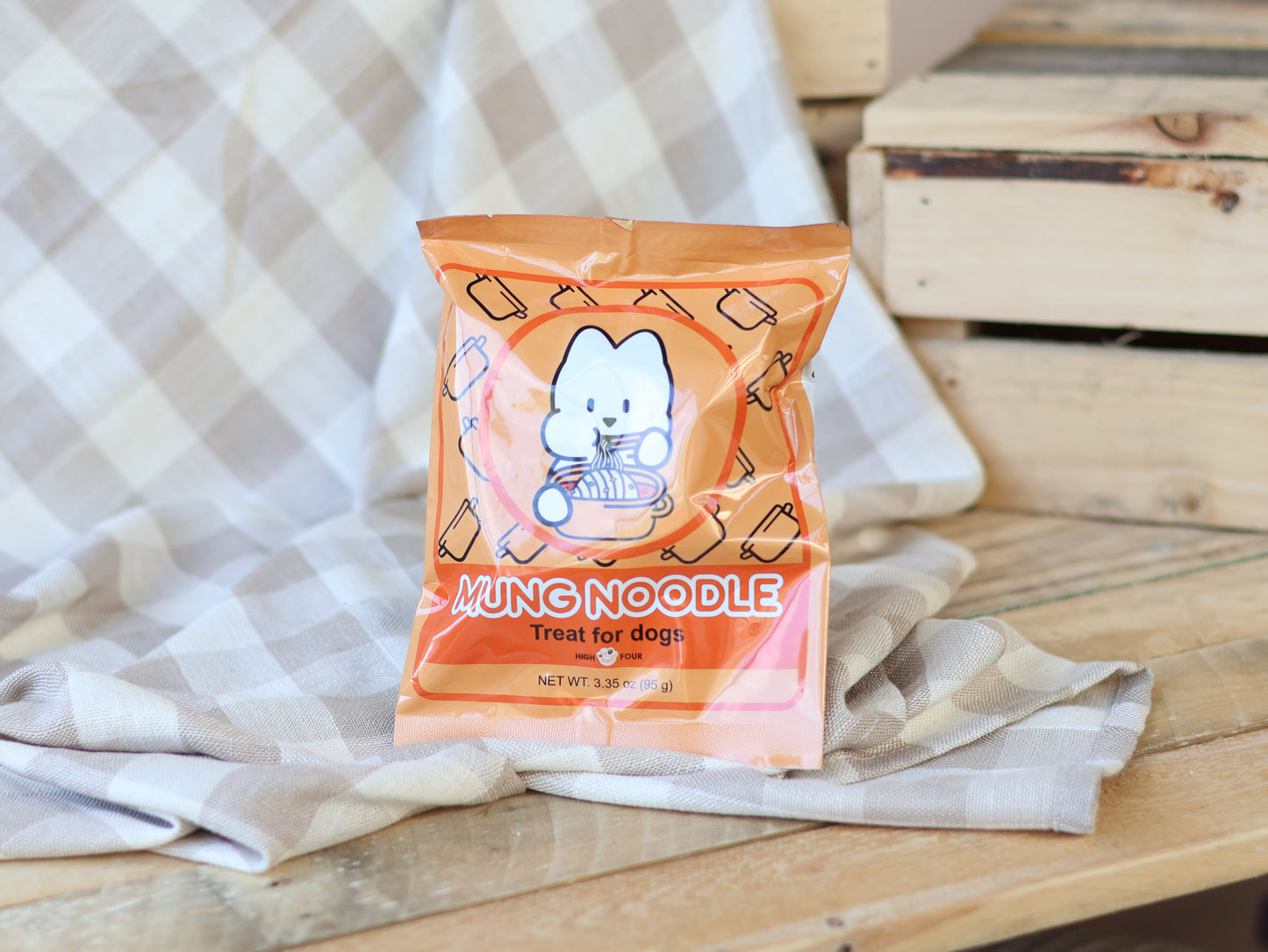 High Four | Mung Noodle Treats