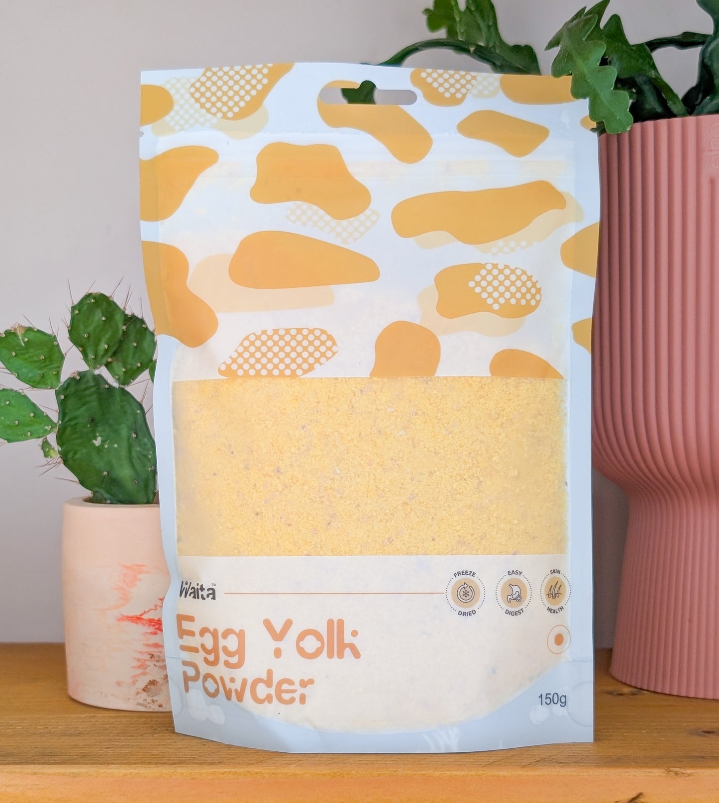 Waita Freeze-Dried Chicken Egg Yolk Powder