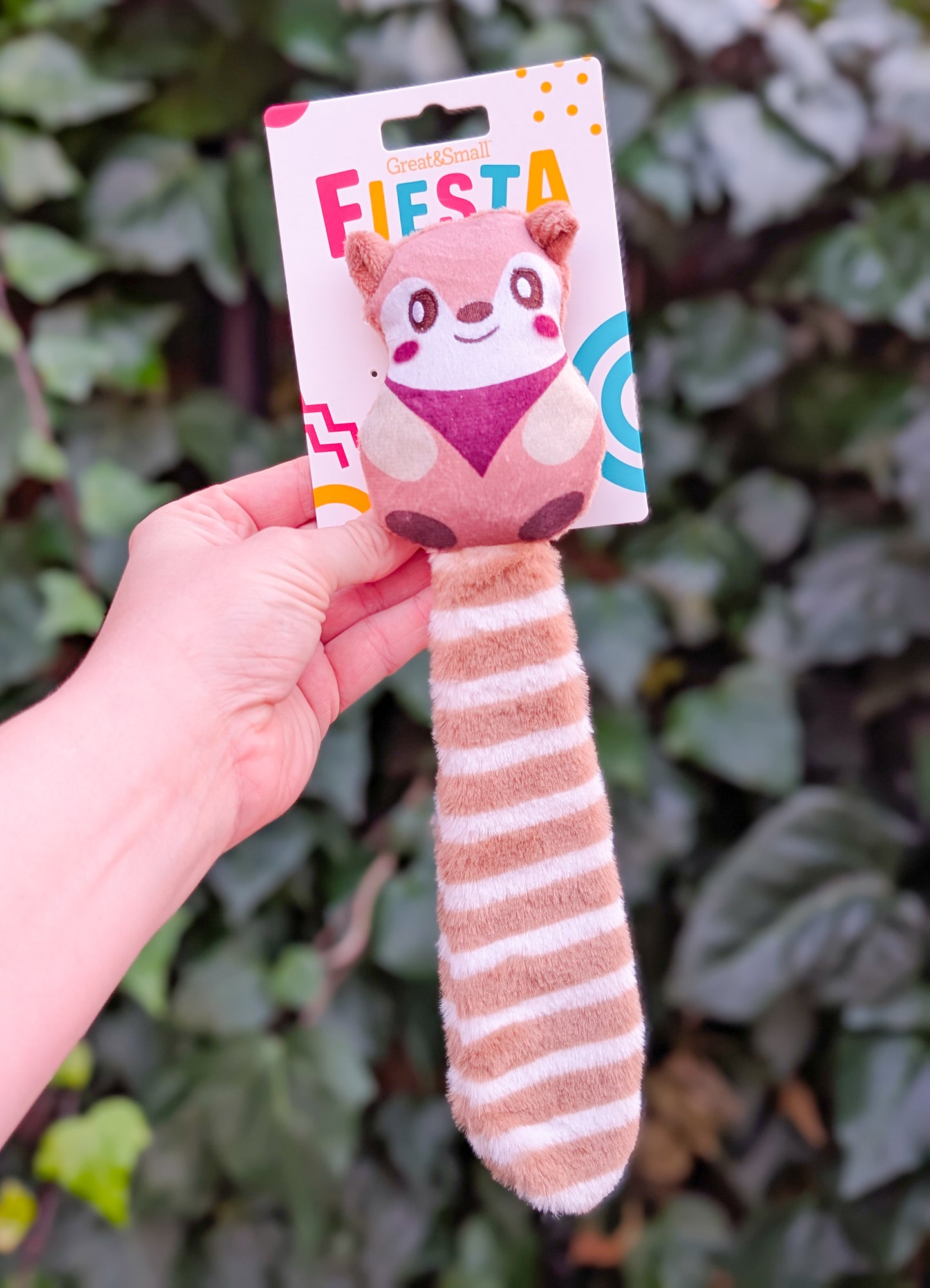 πββ¬ Great&Small Fiesta | Long Crinkle Tail Fox Cat Toy π¦
