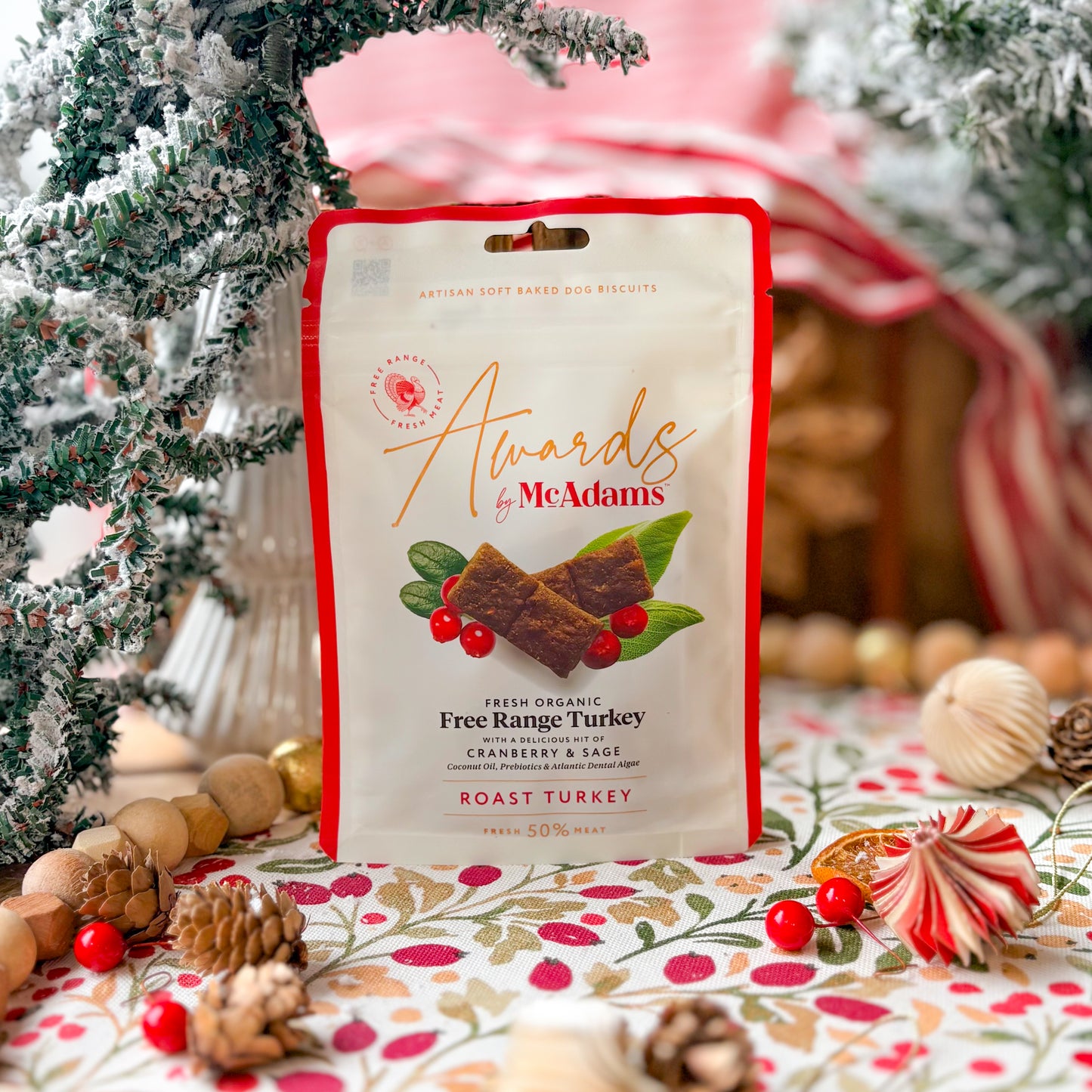 McAdams Awards | Free Range Roast Turkey With Cranberry & Sage