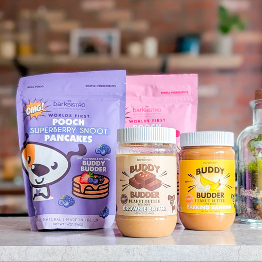 Bark Bistro | Buddy Budder | Flavoured Peanut Butters | 2 Sizes