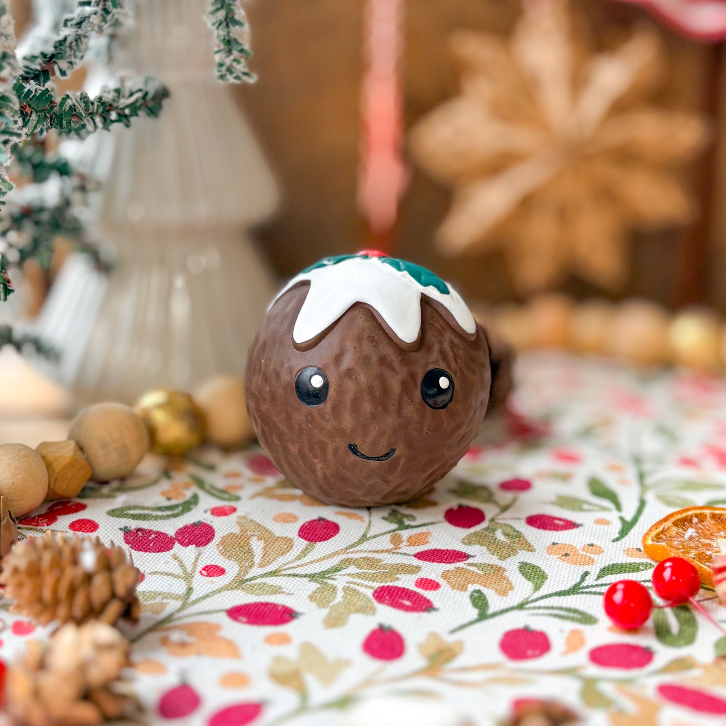 Christmas Pudding | Latex Dog Toy