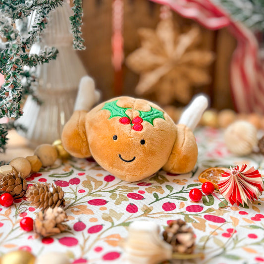 Tasha Turkey | Plush Christmas Dog Toy