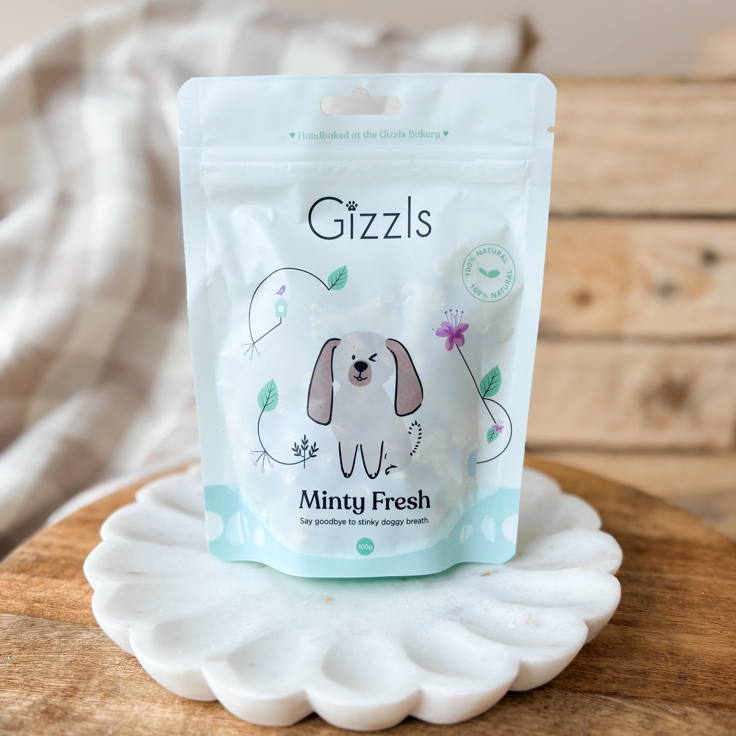 Gizzls Minty Fresh Dog Treats
