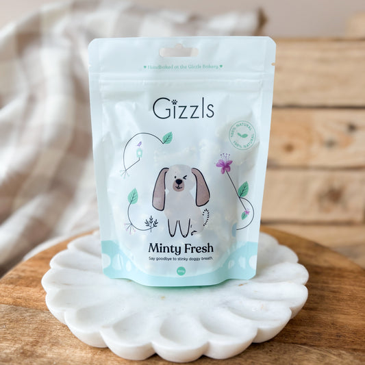 Gizzls Minty Fresh Dog Treats