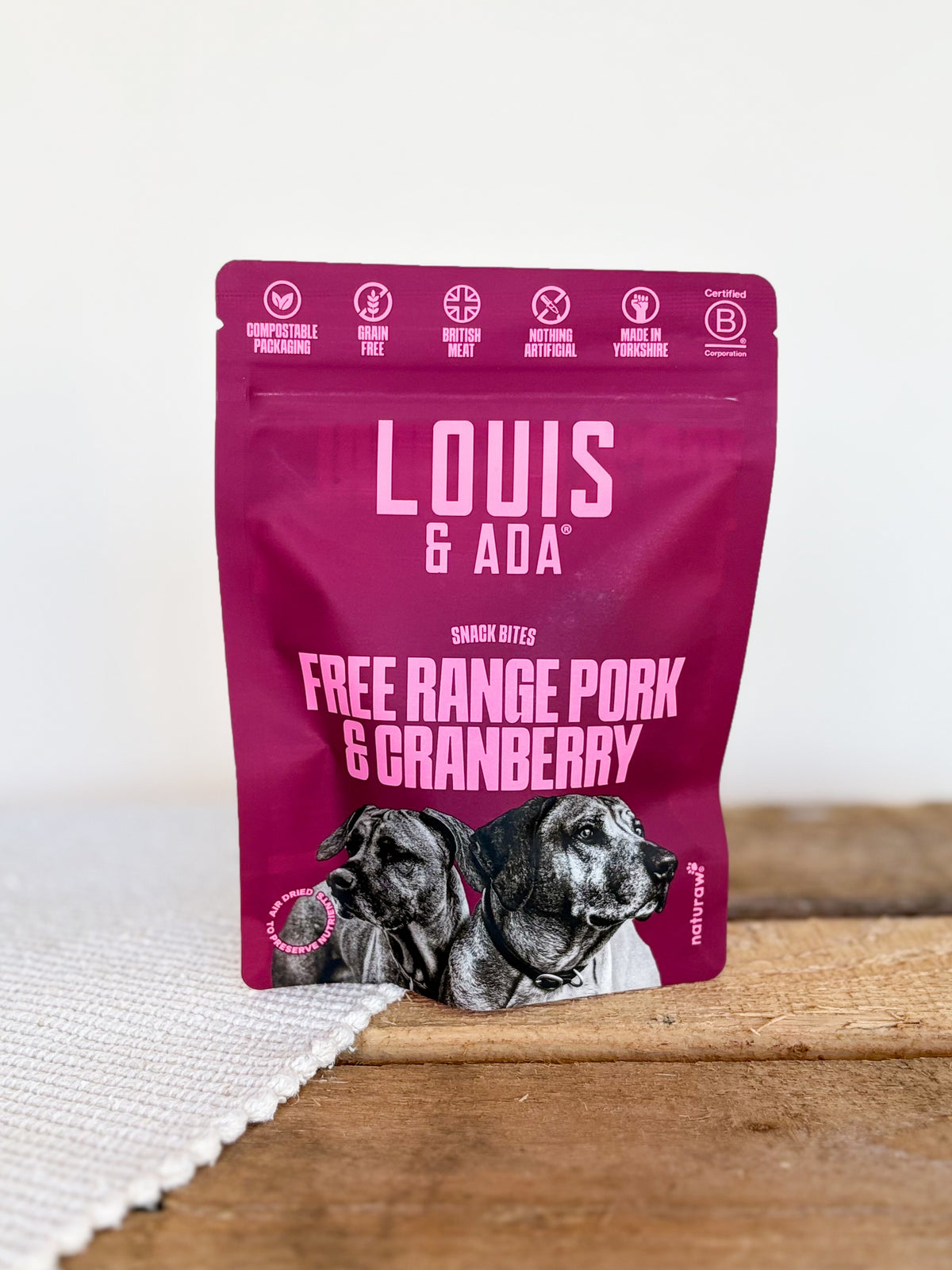 Louis & Ada | Pork & Cranberry