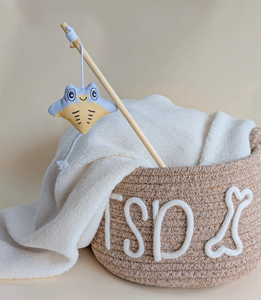 🐈‍⬛ Great&Small Oddity Ocean Stingray Cat Dangler