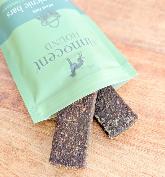 The Innocent Hound | Game Picnic Bars with Rosehip & Cranberry
