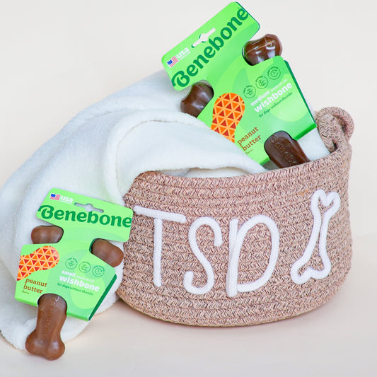 Benebone | Peanut Wishbone Chew Toy