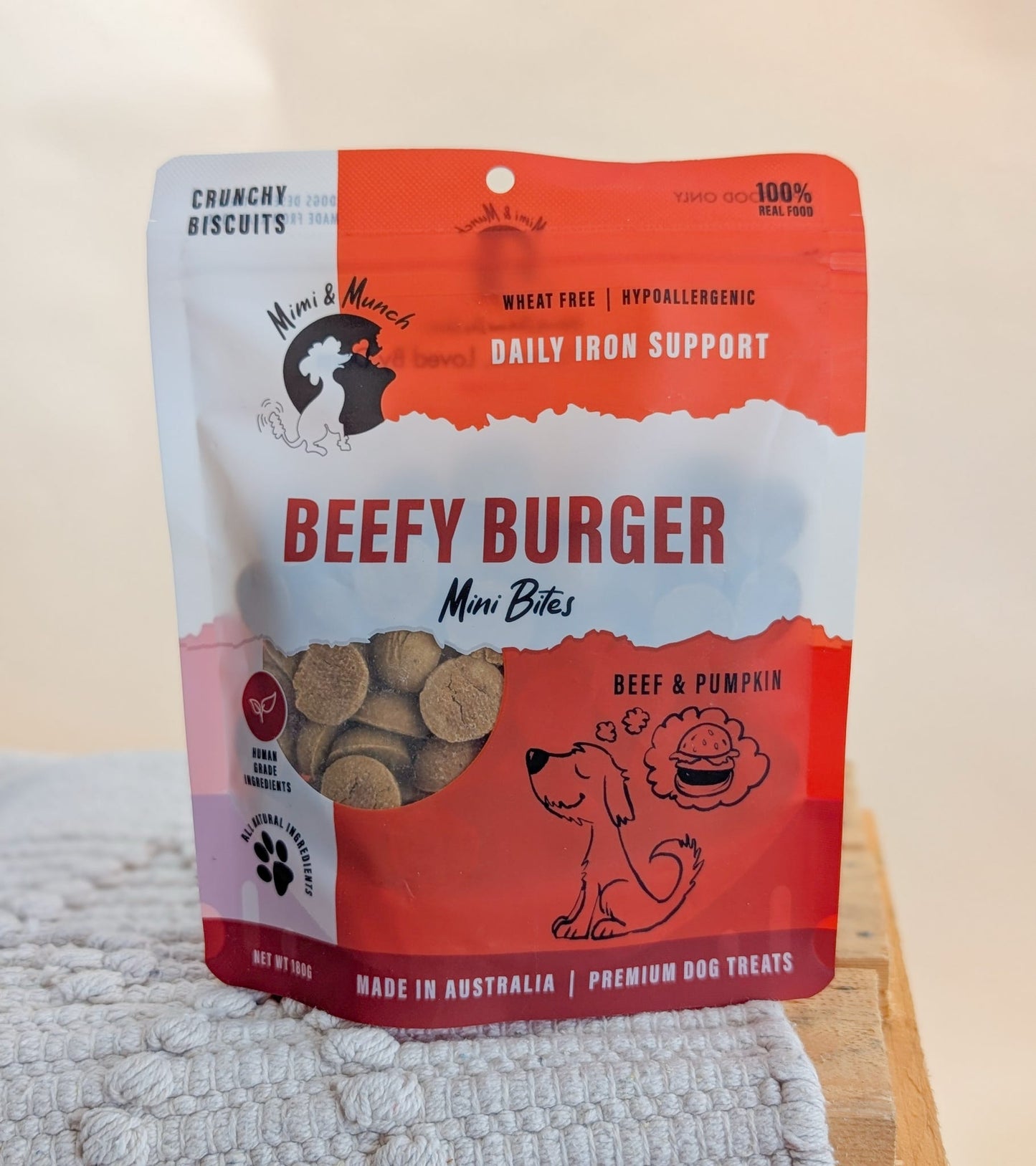 Mimi & Munch | Beefy Burger Treats