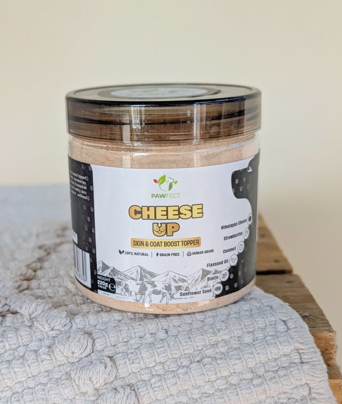Pawfect Cheese Up Skin & Coat Boost Daily Topper