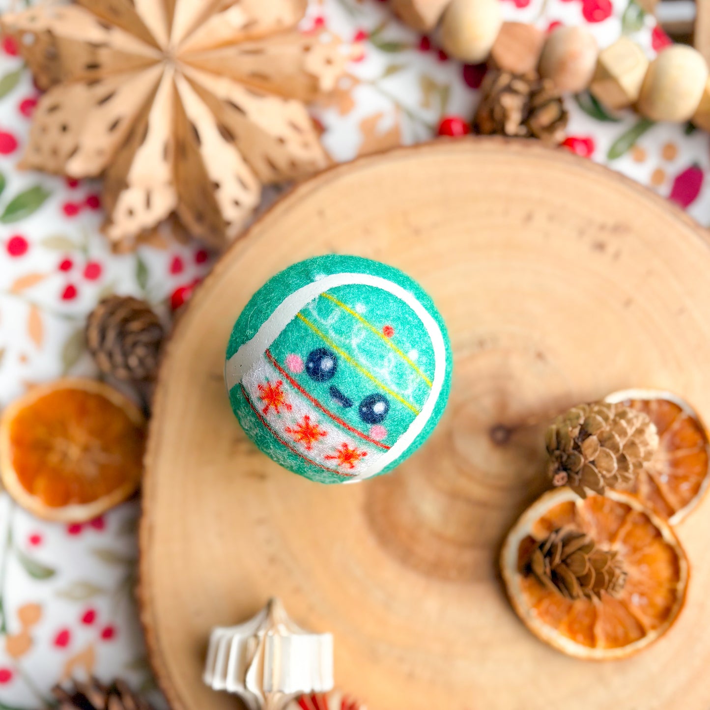 Christmas Tree Bauble | Tennis Ball Dog Toy