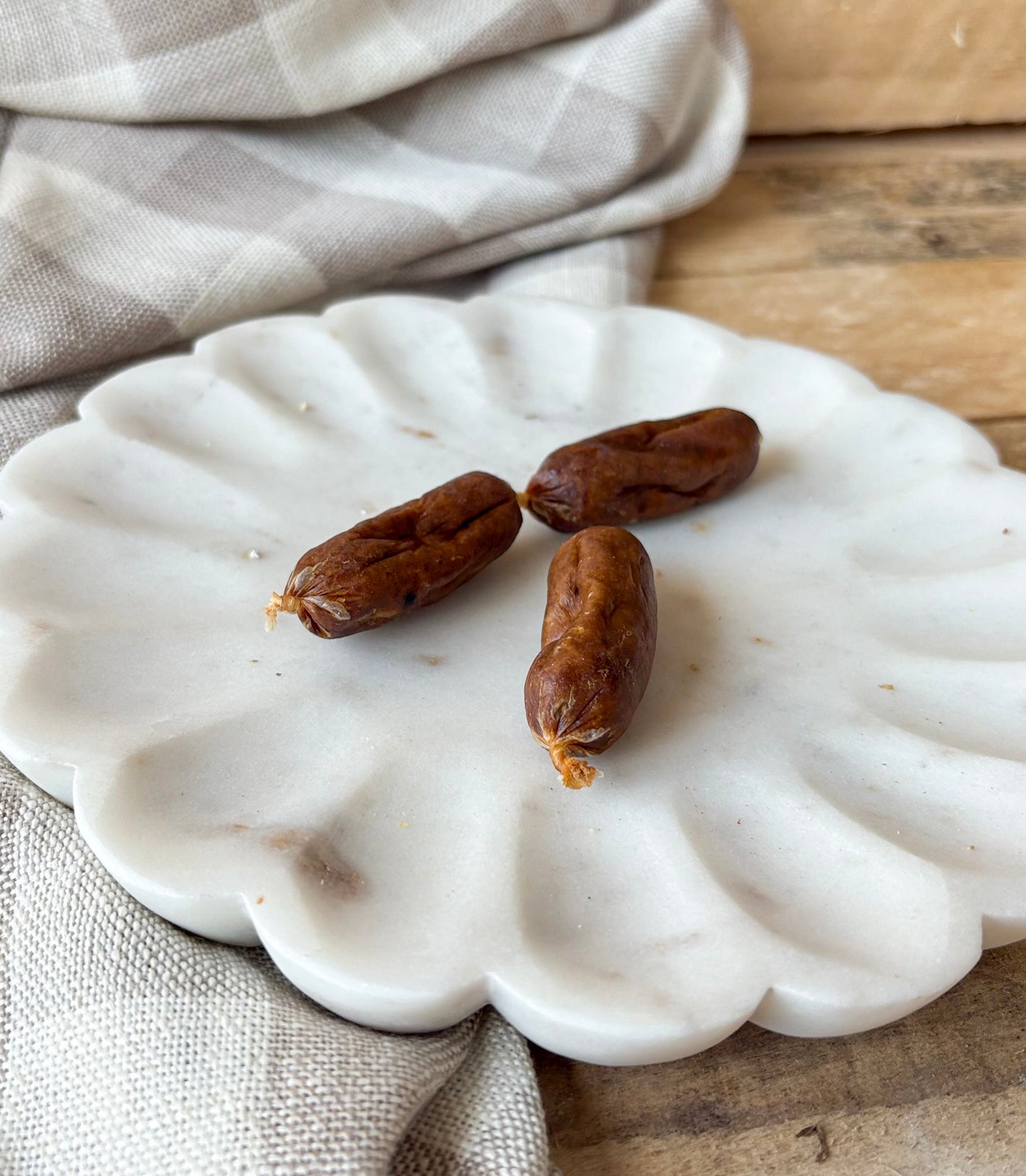Beef & Carrot Mini Sausages