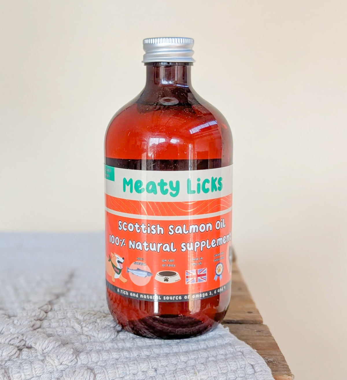 Scottish Salmon Oil For Dogs & Cats | 500ml