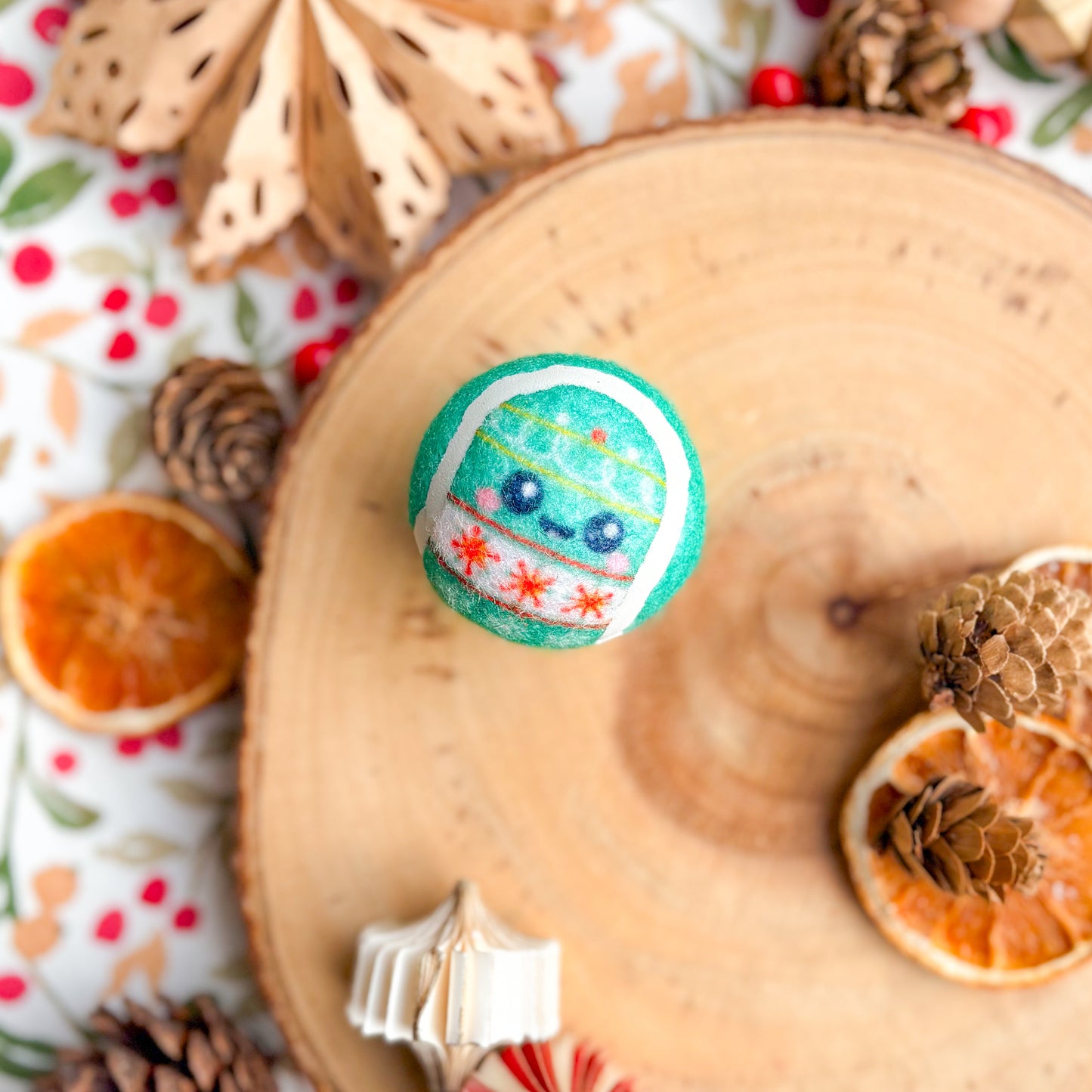 Christmas Tree Bauble | Tennis Ball Dog Toy