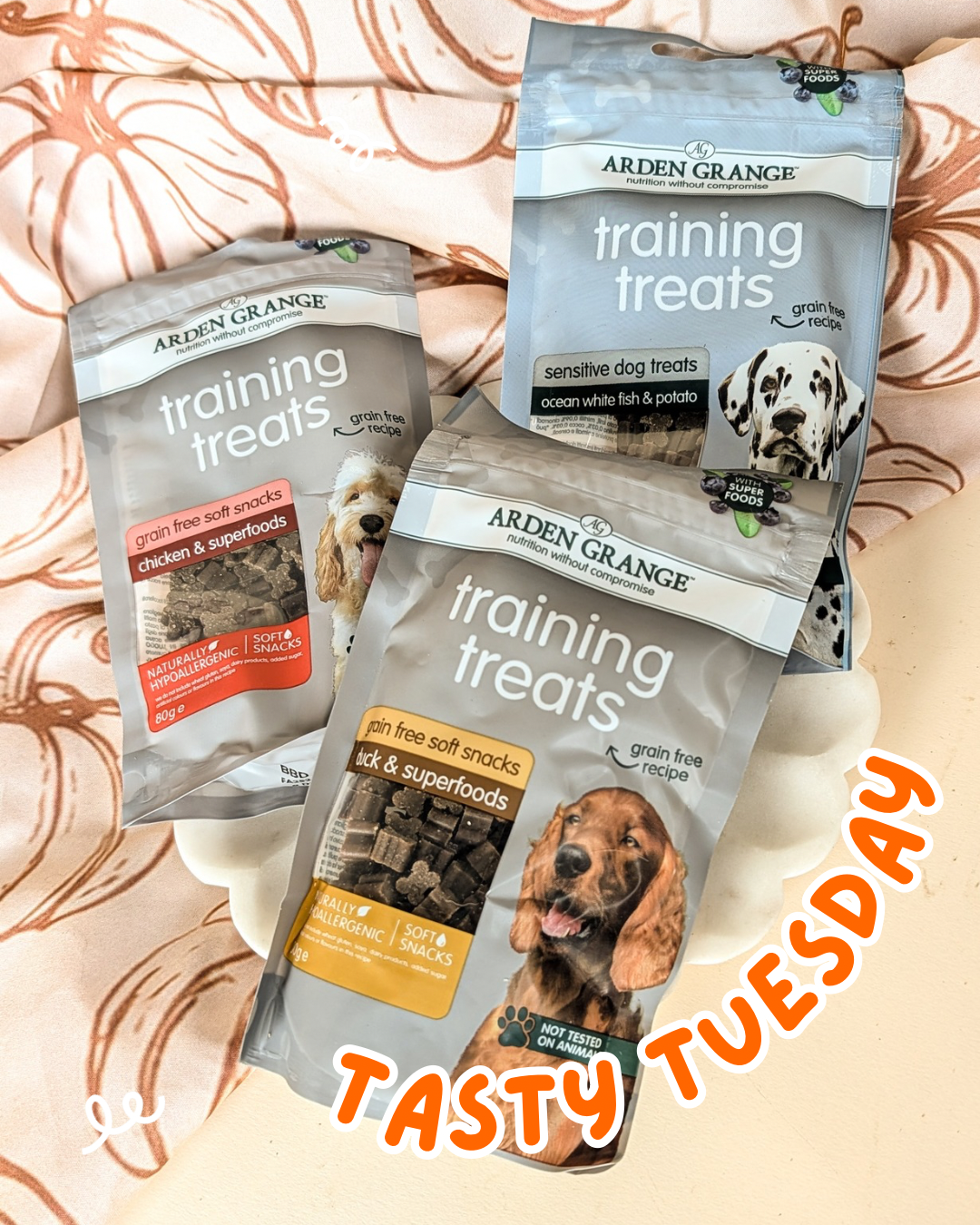 Tasty Tuesday: Three Arden Grange Superfood Training Treat Bags | Worth £12
